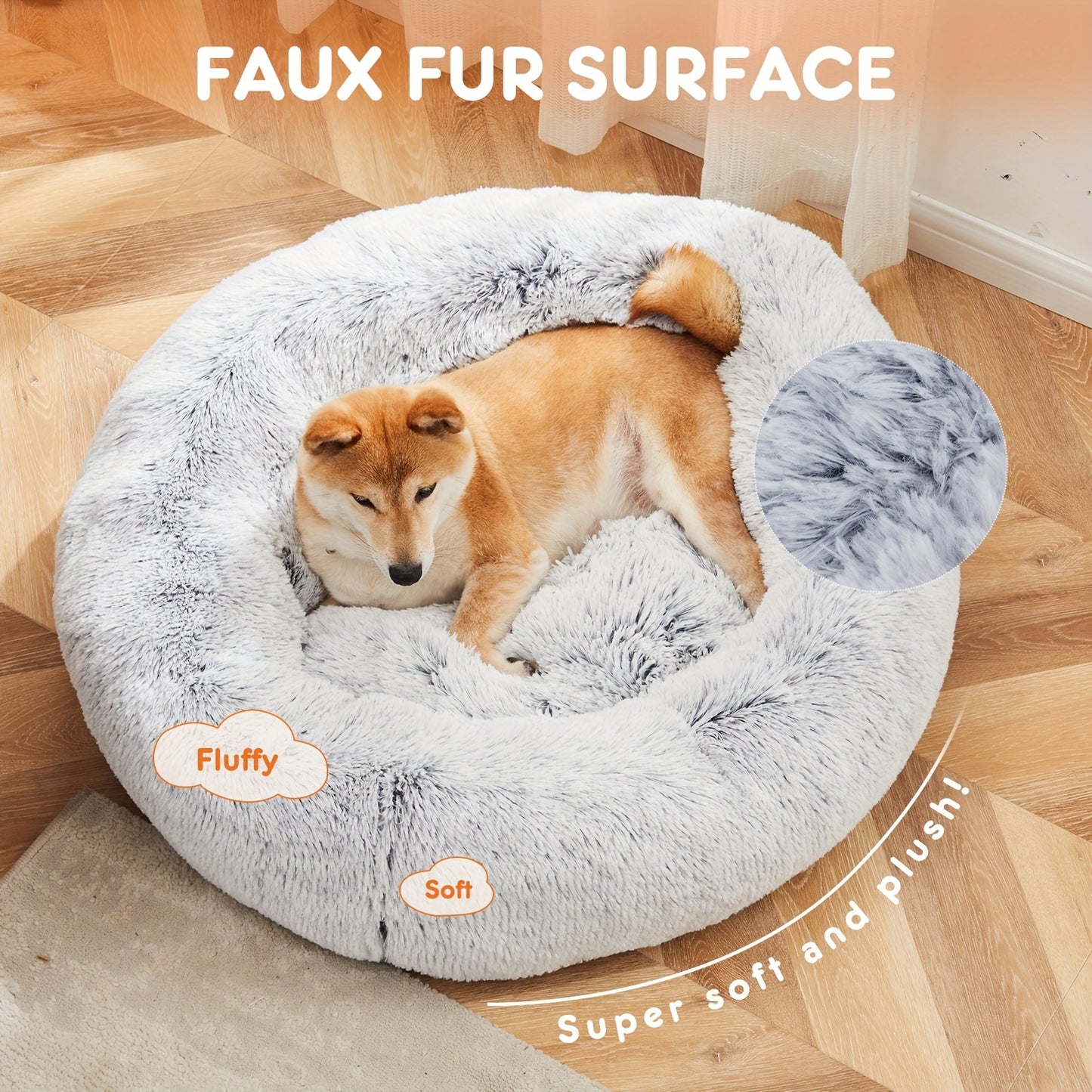 Washable Soothing Bed for Dogs