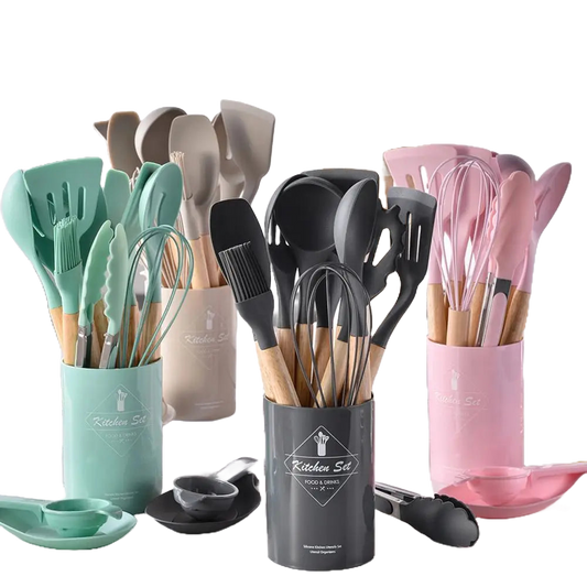 Silicone Kitchen Utensil Set