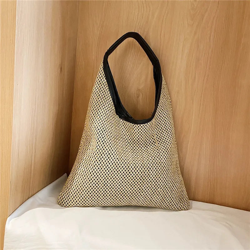 Women's Vintage Straw Bag