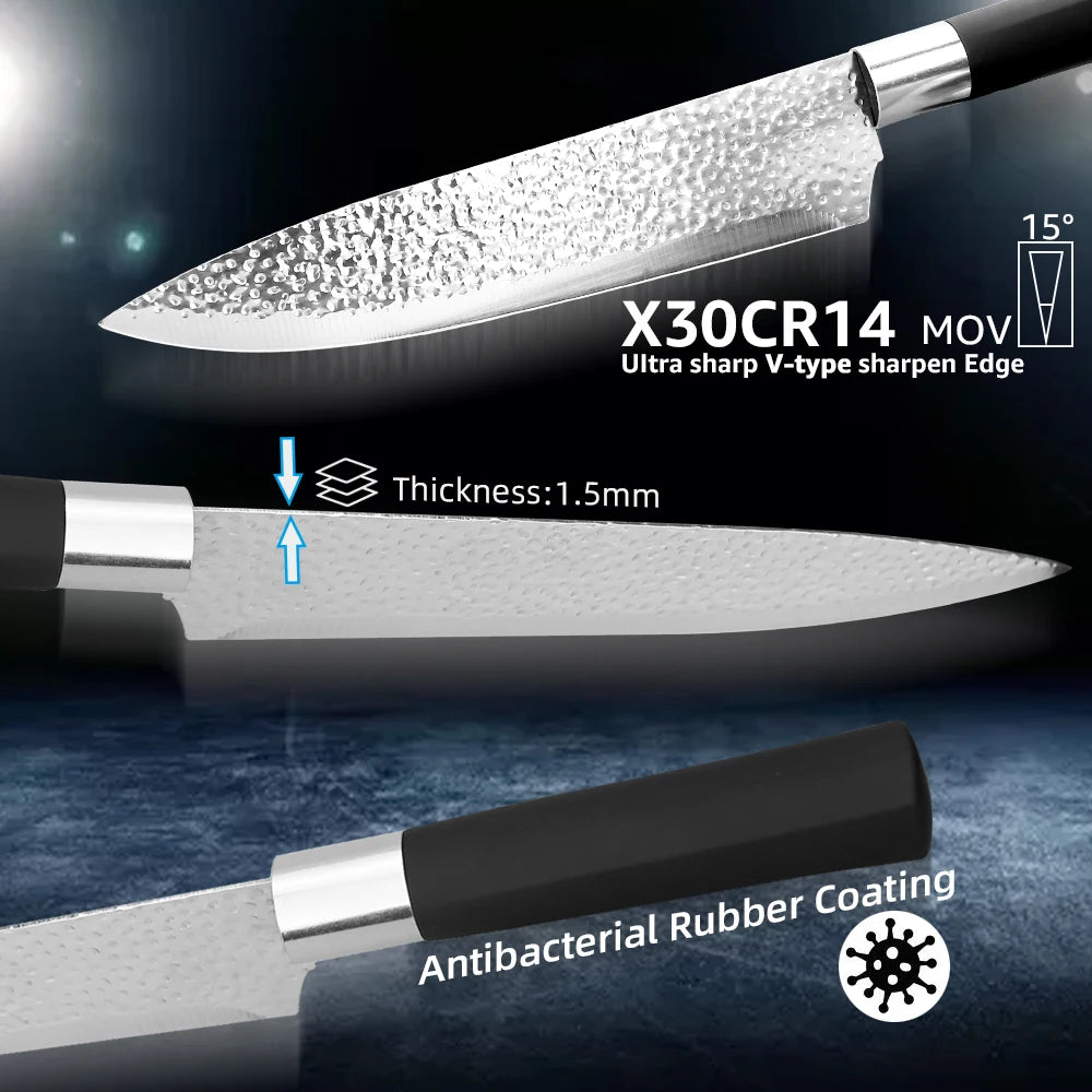 Santoku Non-Stick Chef Knife