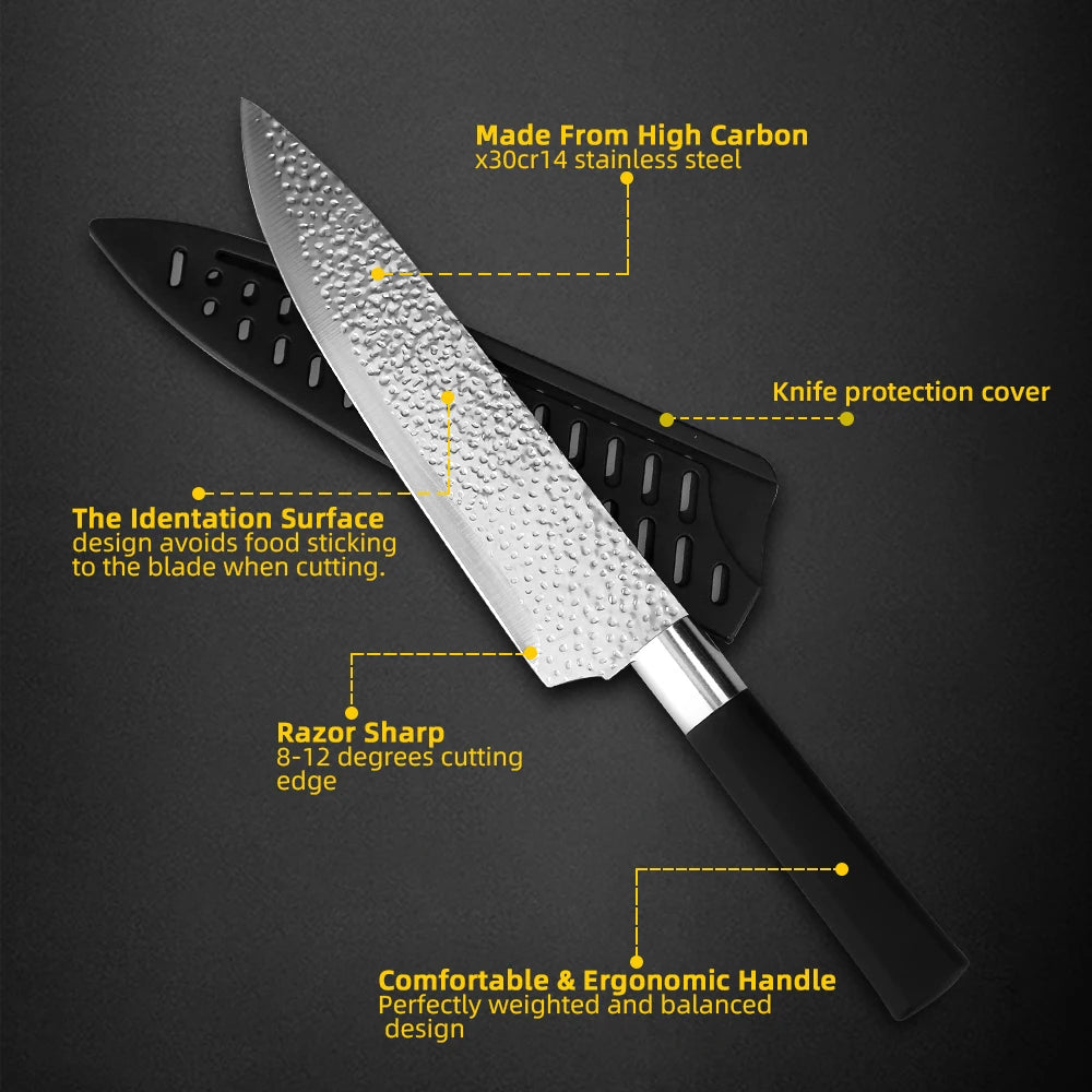 Santoku Non-Stick Chef Knife