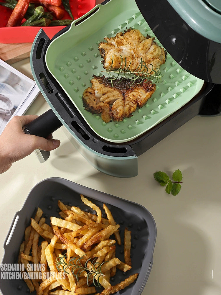 Reusable Silicone Air Fryer Dish