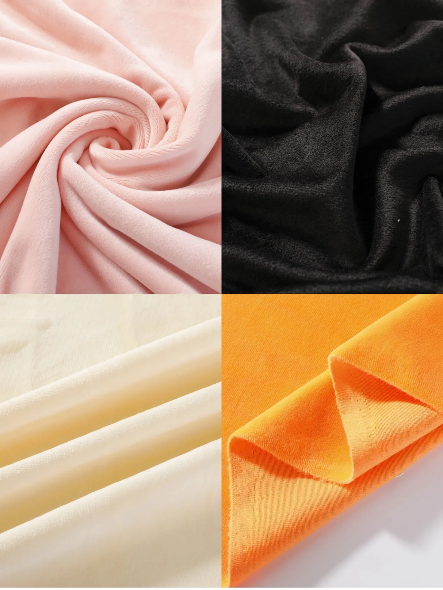Short Soft Plush Fabric Super For Sewing Dolls Diy Handmade Home Textile Cloth For Toys Flannel