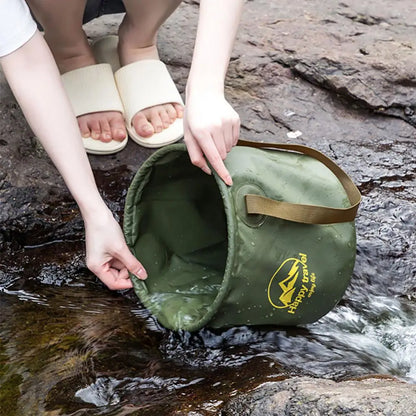 Travel Camping Folding Bucket Multipurpose Water Storage Bag Portable Multi-functional Folding Bucket Household Outdoor Products