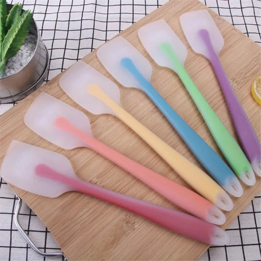 Spatula 27 X 5 Cm Kitchenware Silicone Cake Cream Spatula Cookie Cutter Kitchen Things Accessories For Mold Knife Bakeware Bar