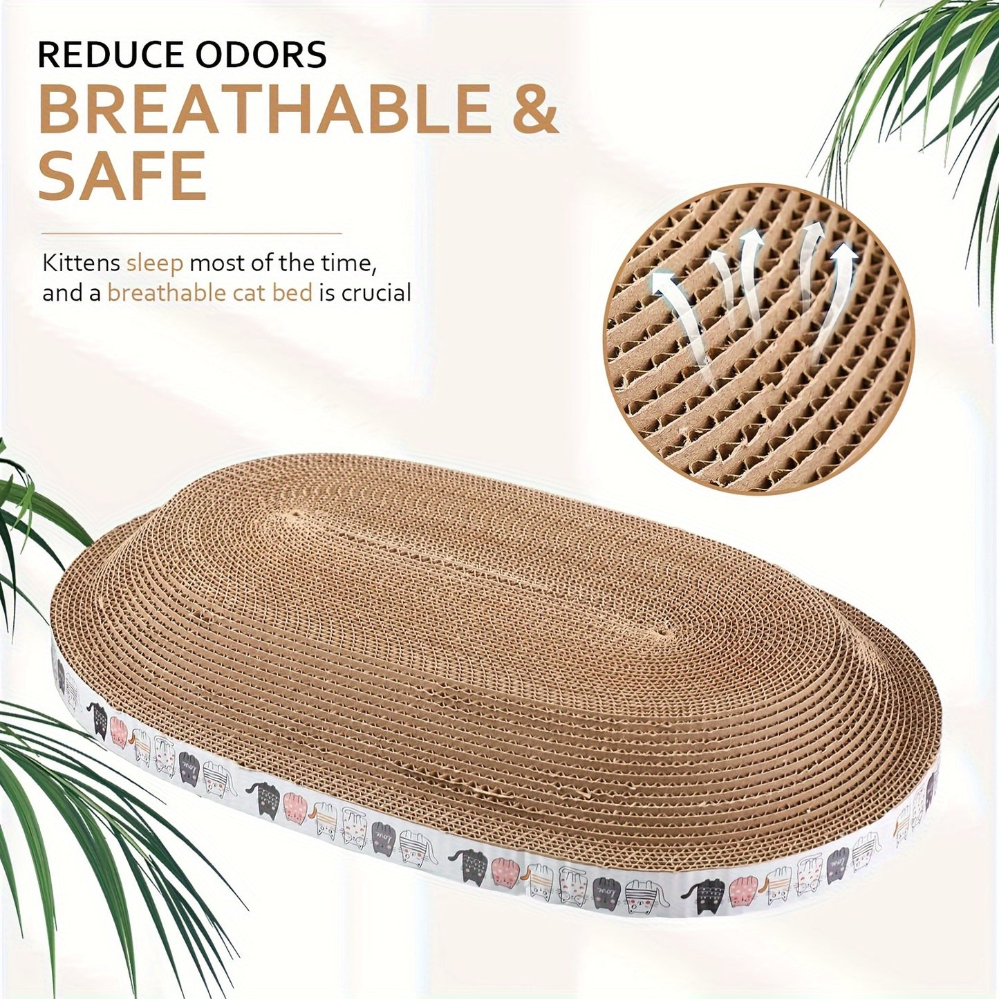 Comfortable Honeycomb Cat Scratcher